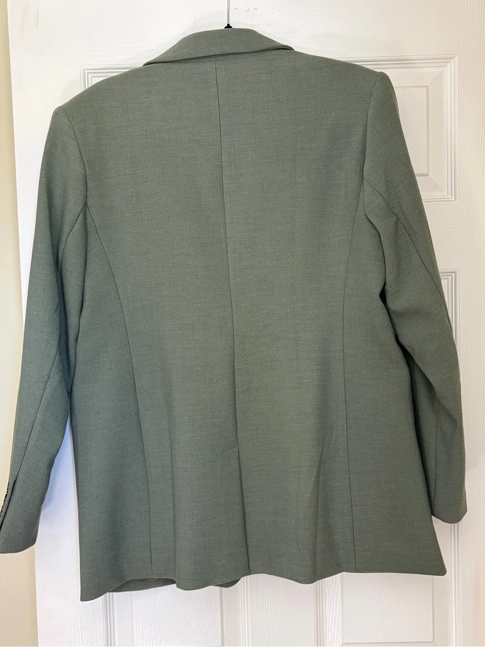 Banana Republic  Women’s Sage Green Single-Button Blazer